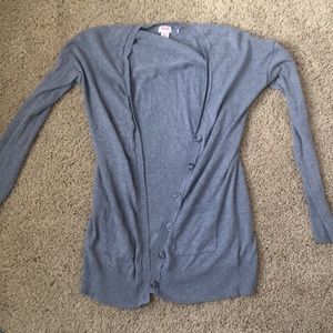 Grey cardigan